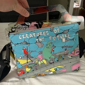 Min&Mon Leather Crossbody Handbag